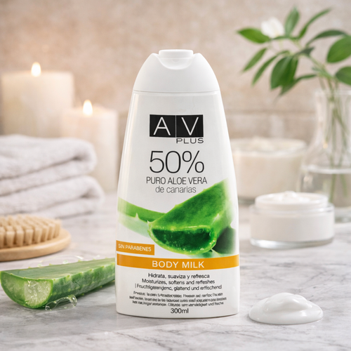Body Milk AV PLUS 50% Aloe Vera