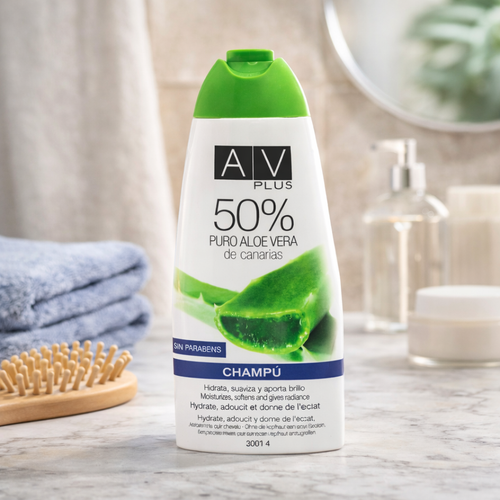Champú AV PLUS 50% Aloe Vera