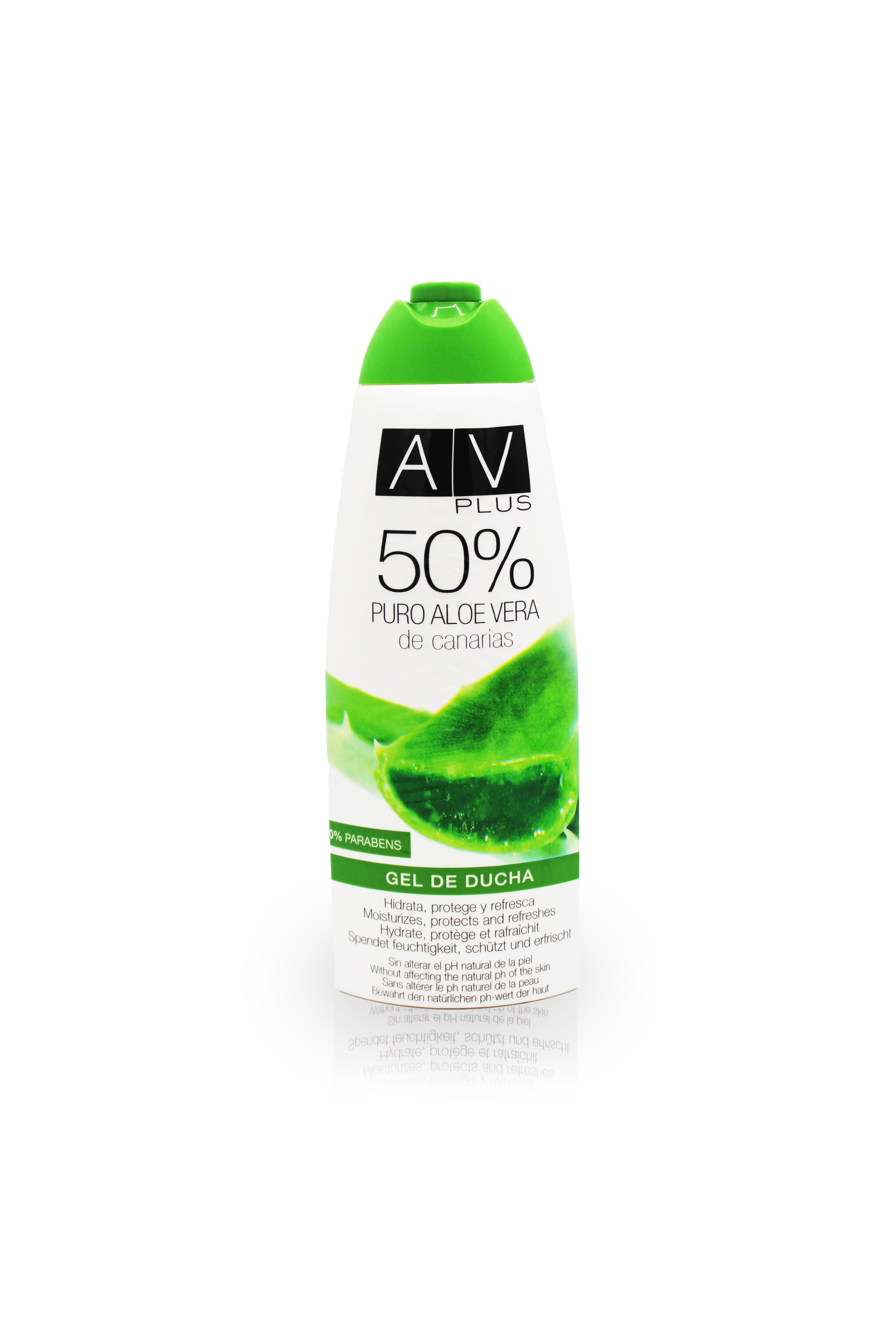 Gel de Ducha AV PLUS 50% Aloe Vera